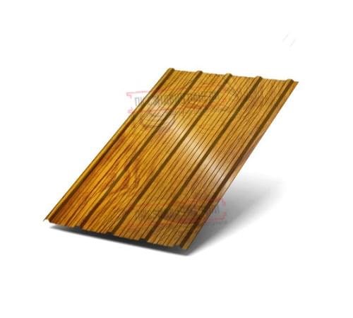 Профнастил ММ35-1000 ECOSTEEL_T ЗолотойДуб-0.5