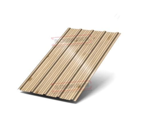 Профнастил ММ35-1000 ECOSTEEL Сосна-0.5 Профнастил ММ35-1000 ECOSTEEL Сосна-0.5