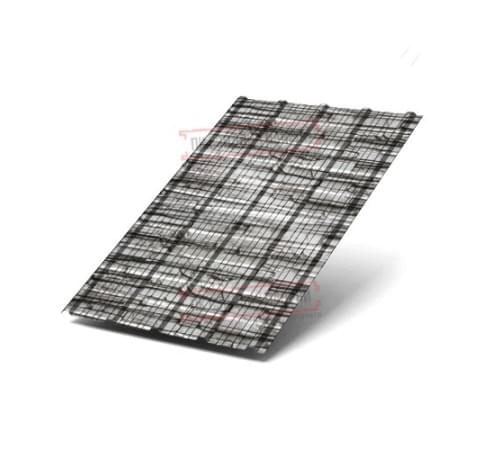 Профнастил ММ35-1000 ECOSTEEL Белый Плитняк-0.5 Профнастил ММ35-1000 ECOSTEEL Белый Плитняк-0.5