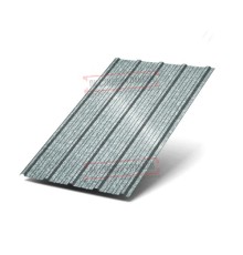 Профнастил ММ35-1000 оцинкованный-0.75