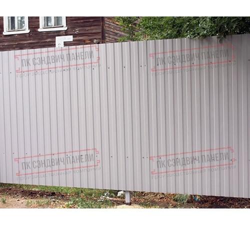 Профилированный лист МП10х1100 Norman RAL9002-0.5 Профилированный лист МП10х1100 Norman RAL9002-0.5