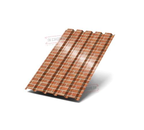 Профнастил МП35-1035 ECOSTEEL-Кирпич-0.5 Профнастил МП35-1035 ECOSTEEL-Кирпич-0.5