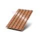 Профнастил МП35-1035 ECOSTEEL-Кирпич-0.5