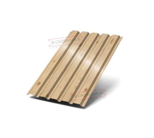 Профилированный лист МП35-1035 ECOSTEEL_MA-Сосна-0.5