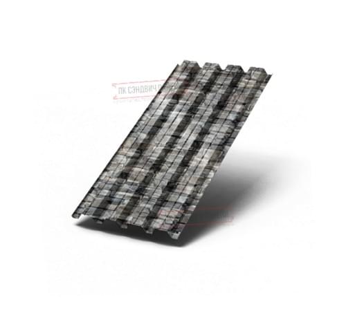 Профилированный лист Н60-845, ECOSTEEL-БелыйКамень-0.5