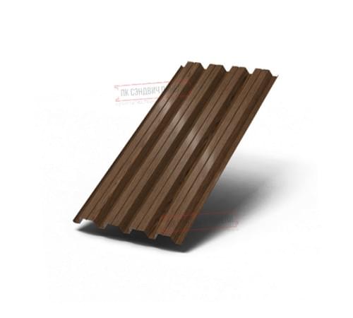Профнастил Н60-845 ECOSTEEL-МореныйДуб-0.5 Профнастил Н60-845 ECOSTEEL-МореныйДуб-0.5