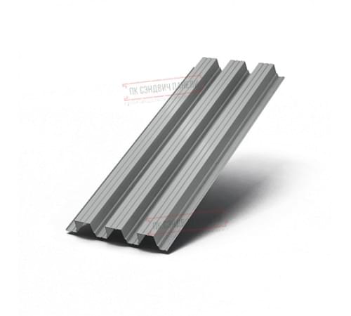 Профнастил Н114-750 Полиэстер RAL-9006-0.7 Профнастил Н114-750 Полиэстер RAL-9006-0.7