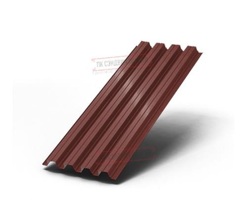 Профнастил Н75-750 Полиэстер RAL3009-0.7 Профнастил Н75-750 Полиэстер RAL3009-0.7