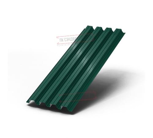 Профнастил Н75-750 Полиэстер RAL6005-0.7
