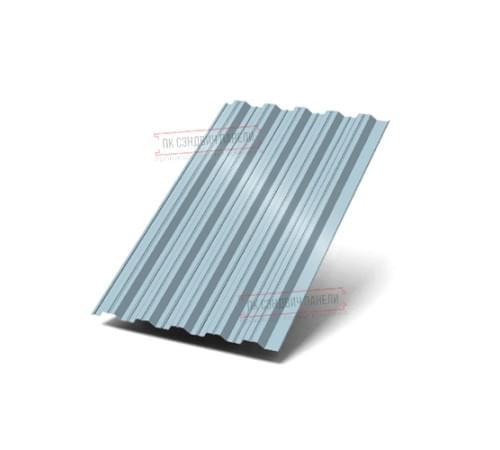 Профилированный лист НС35-1000 Призма Met.Blue-0.5