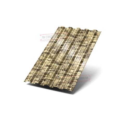 Профилированный лист НС35-1000 ECOSTEEL-Песчаник-0.5