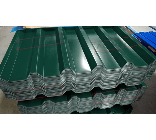 Профилированный лист С44-1000 Полиэстер RAL6005-0.5 Профилированный лист С44-1000 Полиэстер RAL6005-0.5