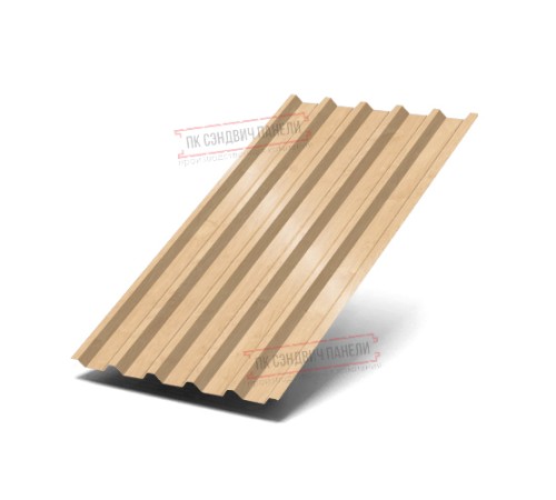 Профилированный лист С44-1000 ECOSTEEL-Клен-0.5 Профилированный лист С44-1000 ECOSTEEL-Клен-0.5