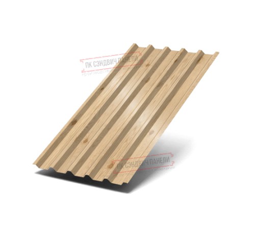 Профнастил С44-1000 ECOSTEEL-Сосна-0.5 Профнастил С44-1000 ECOSTEEL-Сосна-0.5