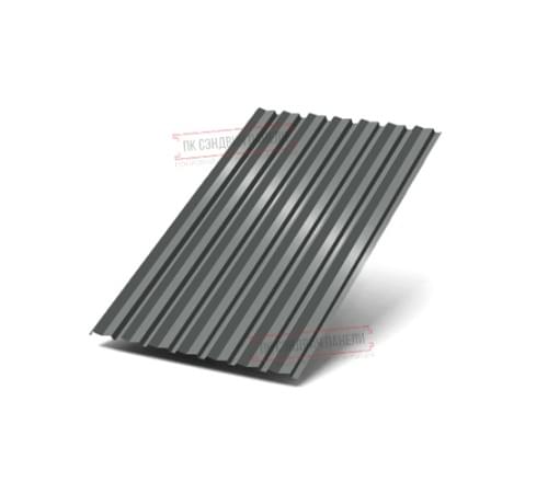 Профилированный лист С-15-1190-0.5 (с гранью) (Rooftop Matte) RAL 7005