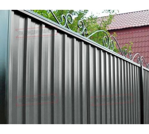 Профилированный лист С-15-1190-0.5 (с гранью) (Rooftop Matte) RAL 7005