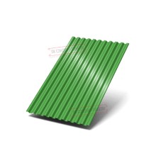Профилированный лист C21х1000 Norman RAL6018-0.5