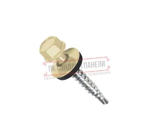 Саморезы 4,8х29 RAL 1014 Саморезы 4,8х29 RAL 1014