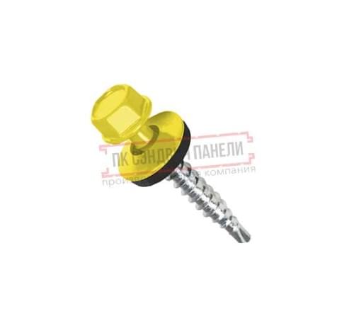 Саморезы 4,8х29 RAL 1018 Саморезы 4,8х29 RAL 1018