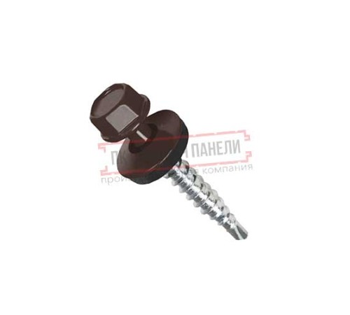 Саморезы 4,8х29 RAL 8017 Саморезы 4,8х29 RAL 8017