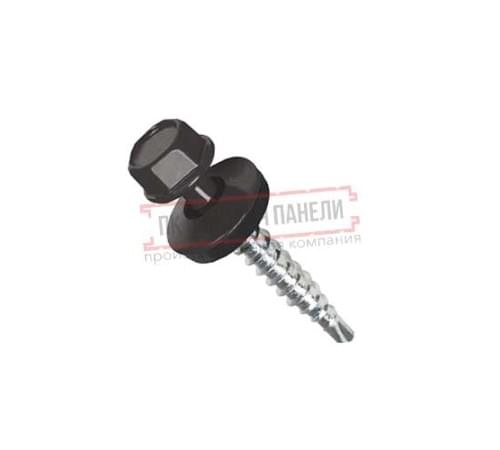 Саморезы 4,8х29 RAL 8019 Саморезы 4,8х29 RAL 8019