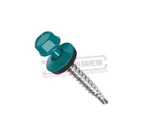 Саморезы 4,8х35 RAL 5021 Саморезы 4,8х35 RAL 5021