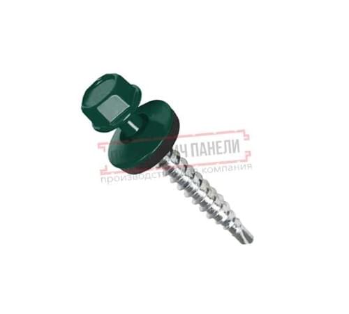 Саморезы 4,8х35 RAL 6005 Саморезы 4,8х35 RAL 6005