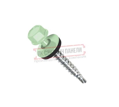 Саморезы 4,8х35 RAL 6019 Саморезы 4,8х35 RAL 6019