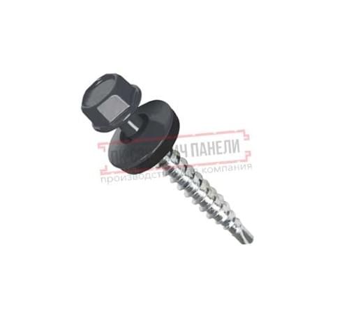 Саморезы 4,8х35 RAL 7024 Саморезы 4,8х35 RAL 7024