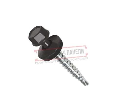Саморезы 4,8х35 RAL 8019
