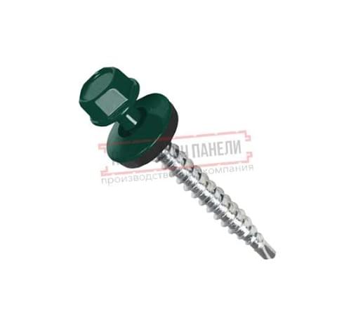 Саморезы 4,8х50 RAL 6005 (150 шт) Саморезы 4,8х50 RAL 6005 (150 шт)