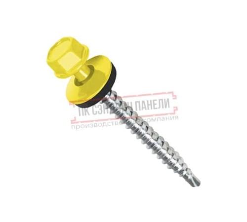 Саморезы 4,8х70 RAL 1018 Саморезы 4,8х70 RAL 1018