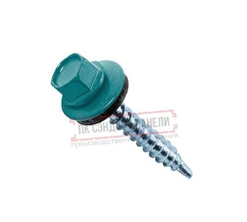 Саморезы 5,5х25 RAL 5021 Саморезы 5,5х25 RAL 5021