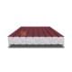 Сэндвич панели без замков с пенополистиролом, ширина 1200 мм, толщина 40 мм, 0.5/0.5, RAL3005