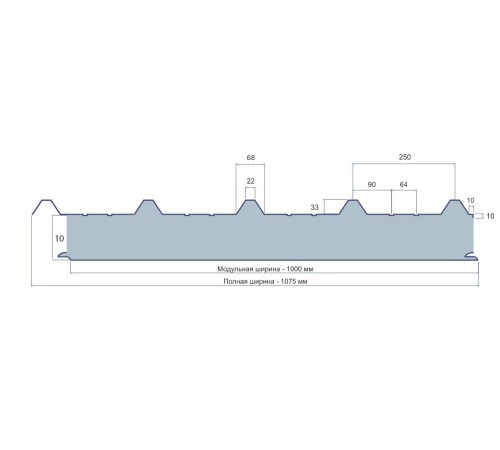 Сэндвич панели кровельные с пенополиизоциануратом, ширина 1000 мм, толщина 10 мм, 0.5/0.5, дуб Сэндвич панели кровельные с пенополиизоциануратом, ширина 1000 мм, толщина 10 мм, 0.5/0.5, дуб