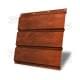 Софит металлический центральная перфорация 0,45 Print Elite с пленкой Cherry Wood