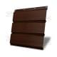 Софит металлический центральная перфорация 0,45 Print Elite с пленкой Choco Wood