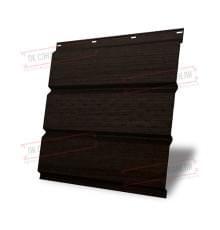 Софит металлический центральная перфорация 0,45 Print Elite с пленкой Coffee Wood
