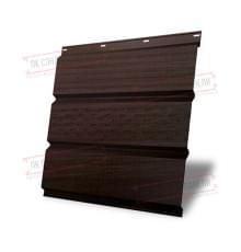Софит металлический центральная перфорация 0,45 Print Elite с пленкой Nordic Wood