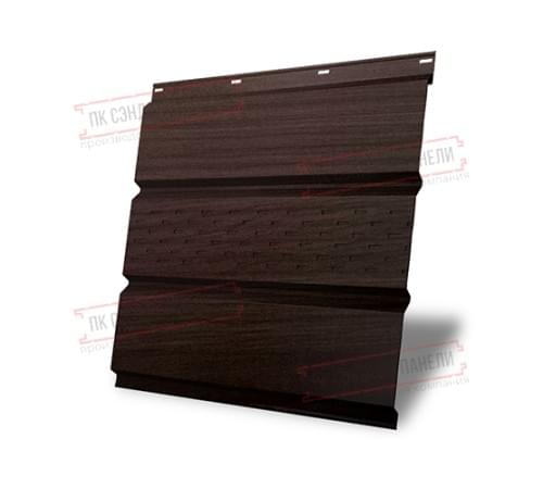 Софит металлический центральная перфорация 0,45 Print Elite с пленкой Nordic Wood