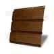 Софит металлический полная перфорация 0,45 Print Elite с пленкой Antique Wood