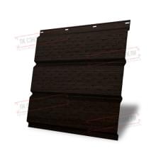 Софит металлический полная перфорация 0,45 Print Elite с пленкой Coffee Wood
