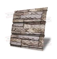 Софит металлический полная перфорация 0,45 Print Elite с пленкой Sand Stone