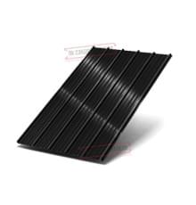 Профнастил ST-15-1175-0.5 Полиэстер Matt RAL 9005