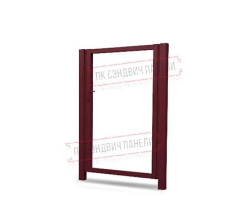 Калитка Жалюзи 1,68х1 RAL 3005 без заполнения Калитка Жалюзи 1,68х1 RAL 3005 без заполнения