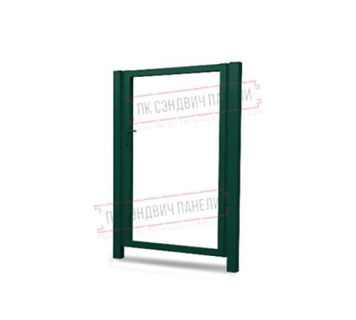 Калитка Жалюзи 2,0х1 RAL 6005 без заполнения Калитка Жалюзи 2,0х1 RAL 6005 без заполнения