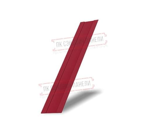 Крепежная планка жалюзи Milan,Tokyo 0,45 PE с пленкой RAL 3003 рубиново-красный Крепежная планка жалюзи Milan,Tokyo 0,45 PE с пленкой RAL 3003 рубиново-красный