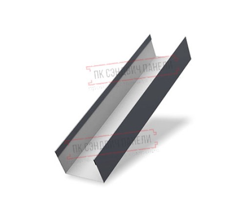 Крышка 65х40 жалюзи Milan,Tokyo 0,5 Satin Мatt RAL 7024 мокрый асфальт