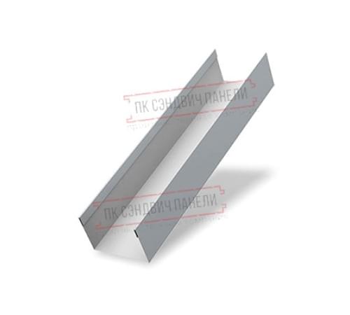 Крышка 45х20 жалюзи Texas 0,5 GreenCoat Pural BT, matt RR 21 светло-серый (RAL 7040 серое окно)