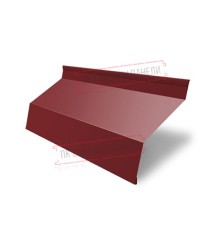 Ламель жалюзи Milan new 0,45 PE с пленкой RAL 3011 коричнево-красный